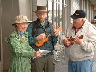 Playing the Ukelele